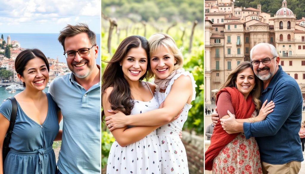 Coppie italiane che si sono conosciute online