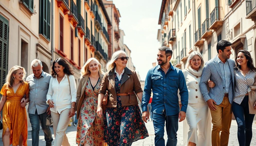 Diverse coppie italiane che rappresentano il futuro delle relazioni moderne in Italia